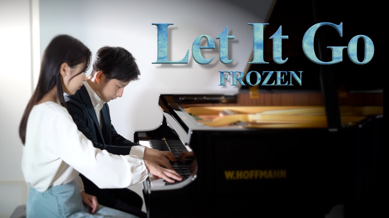アナと雪の女王 - Let It Go - Frozen ピアノ連弾(by RayKana レイカナ)