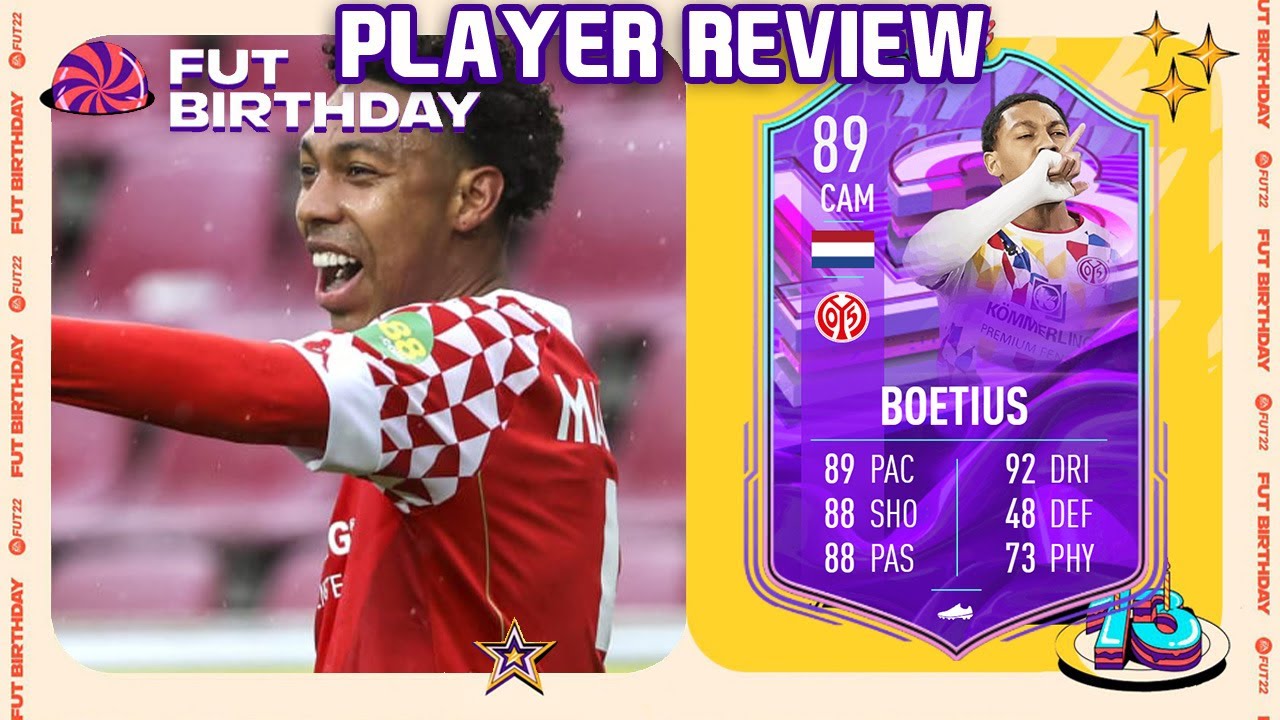 WORTH YOUR TOKENS?? 🤔 89 FUT BIRTHDAY BOETIUS PLAYER REVIEW! FIFA 22 ULTIMATE TEAM