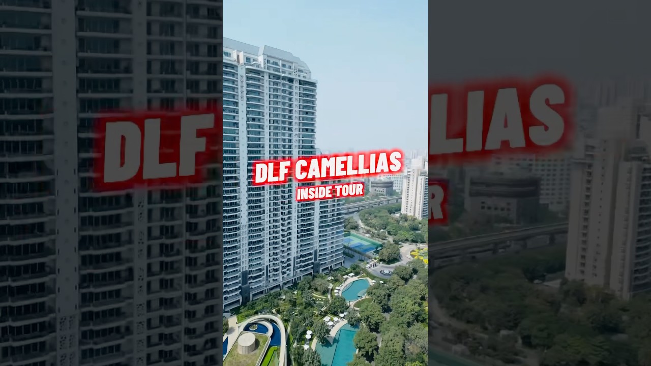 ₹190 Crores DLF Camellias Gurgaon Inside Tour #gurgaon #dlf #home #shorts