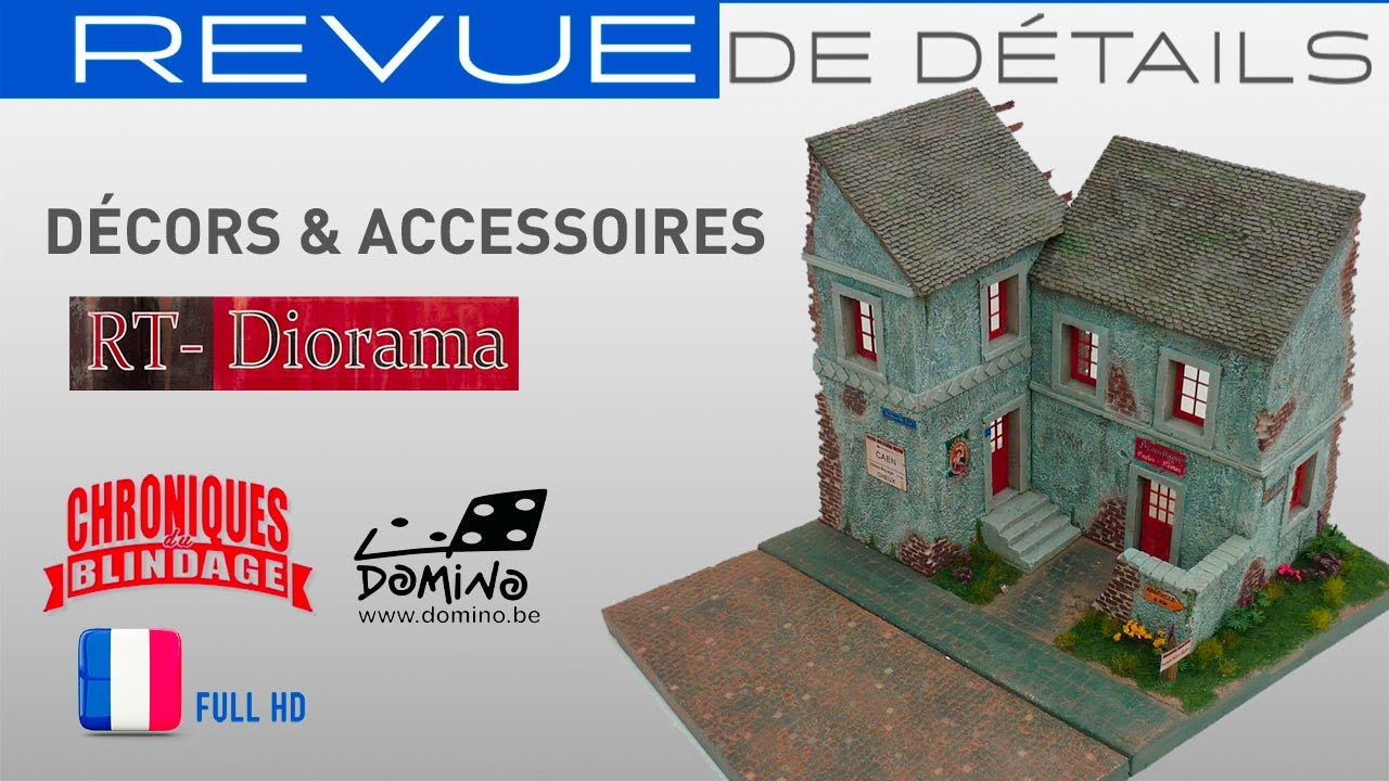 💥REVUE DE DÉTAILS🇫🇷🇧🇪💥- Gamme Décors de RT Diorama au 1/35