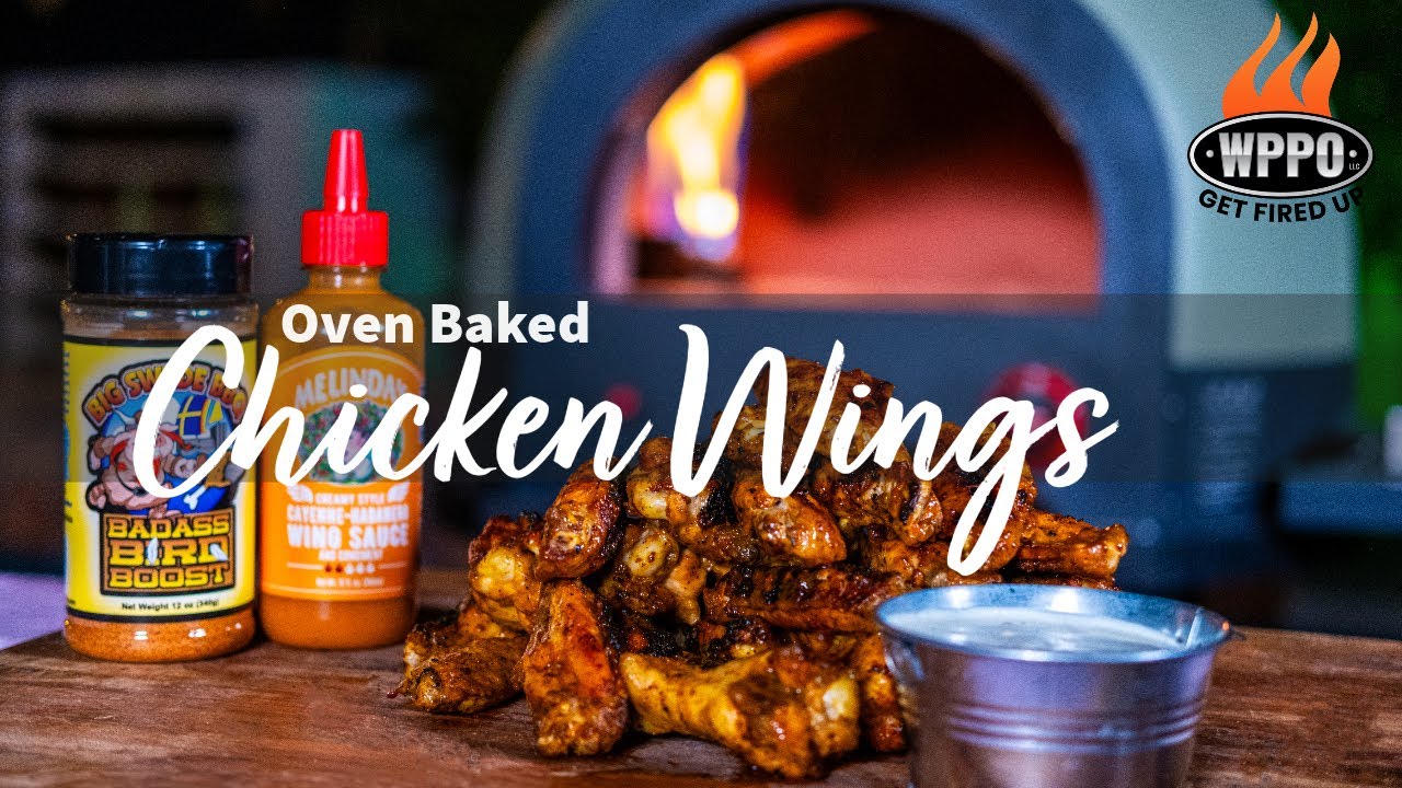 How to make Chicken Wings in your Pizza Oven | Packed with flavors