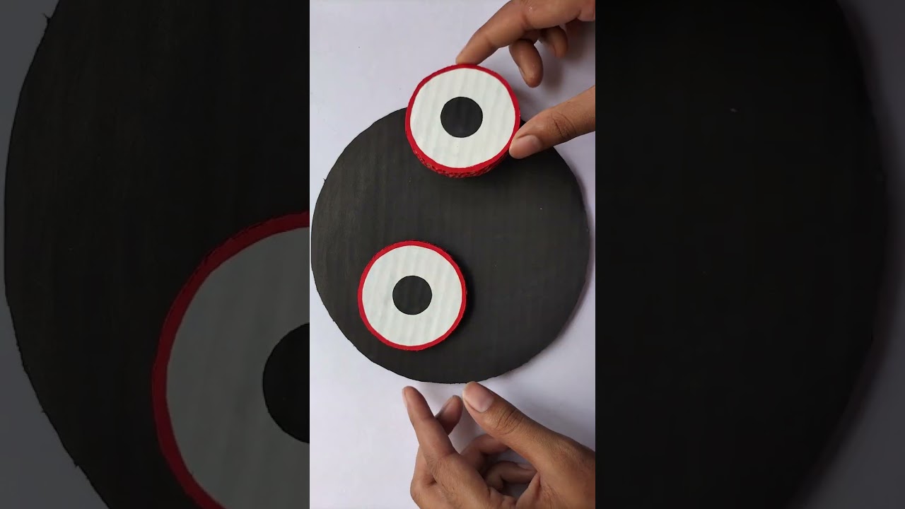 Cardboard Jagannath ji making😍❤️ #shorts #jagannath #craft #youtubeshorts
