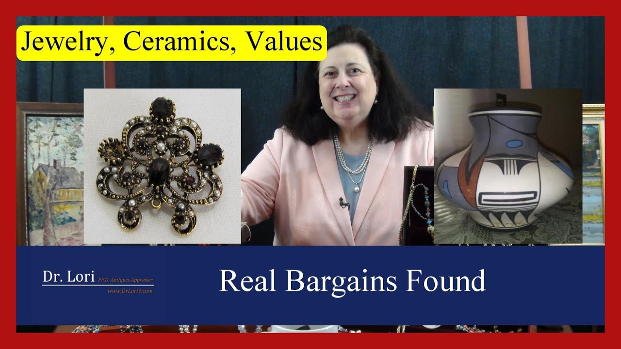 Real Bargains Found | Pearls, Diamonds, Gold Jewelry, More at Thrift Shops & Estate Sales - Dr. Lori