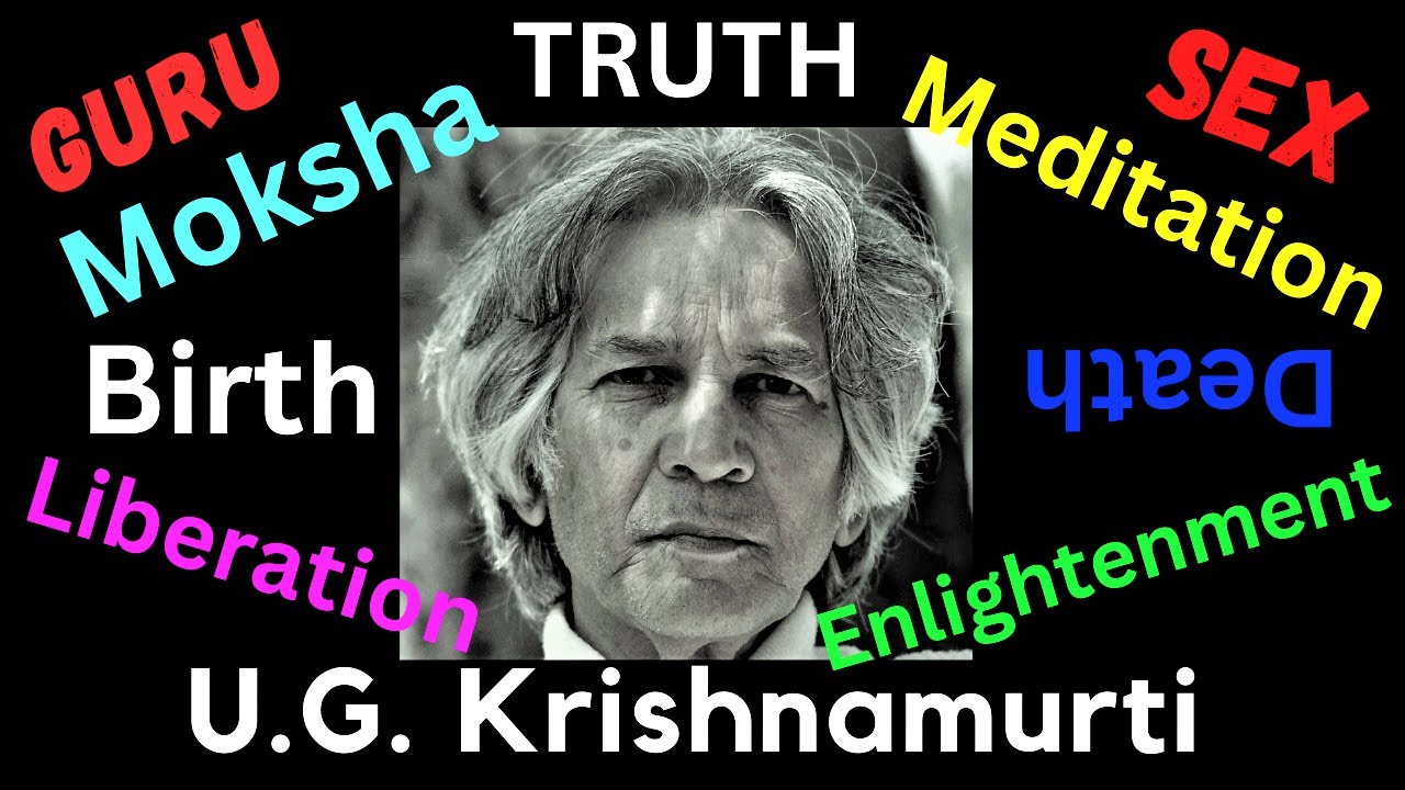U G krishnamurti - What is The Purpose of Human Life | UG Krishnamurti Interview