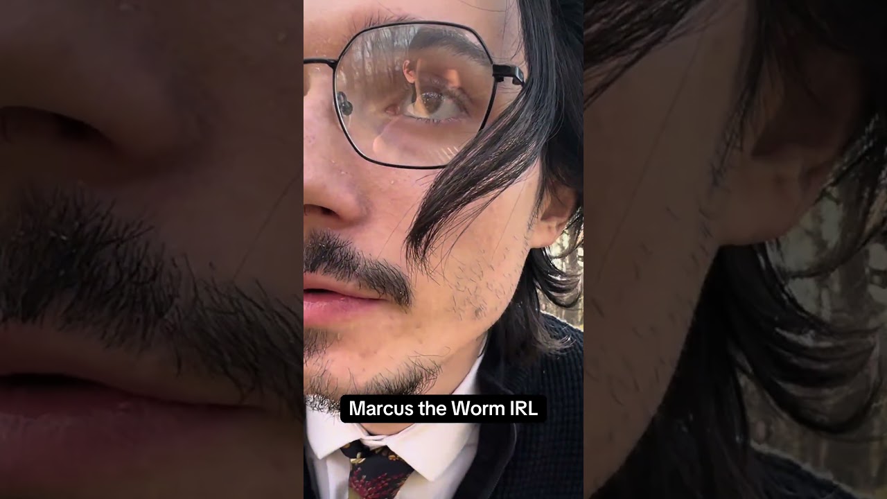 Marcus the Worm IRL is being FOLLOWED 