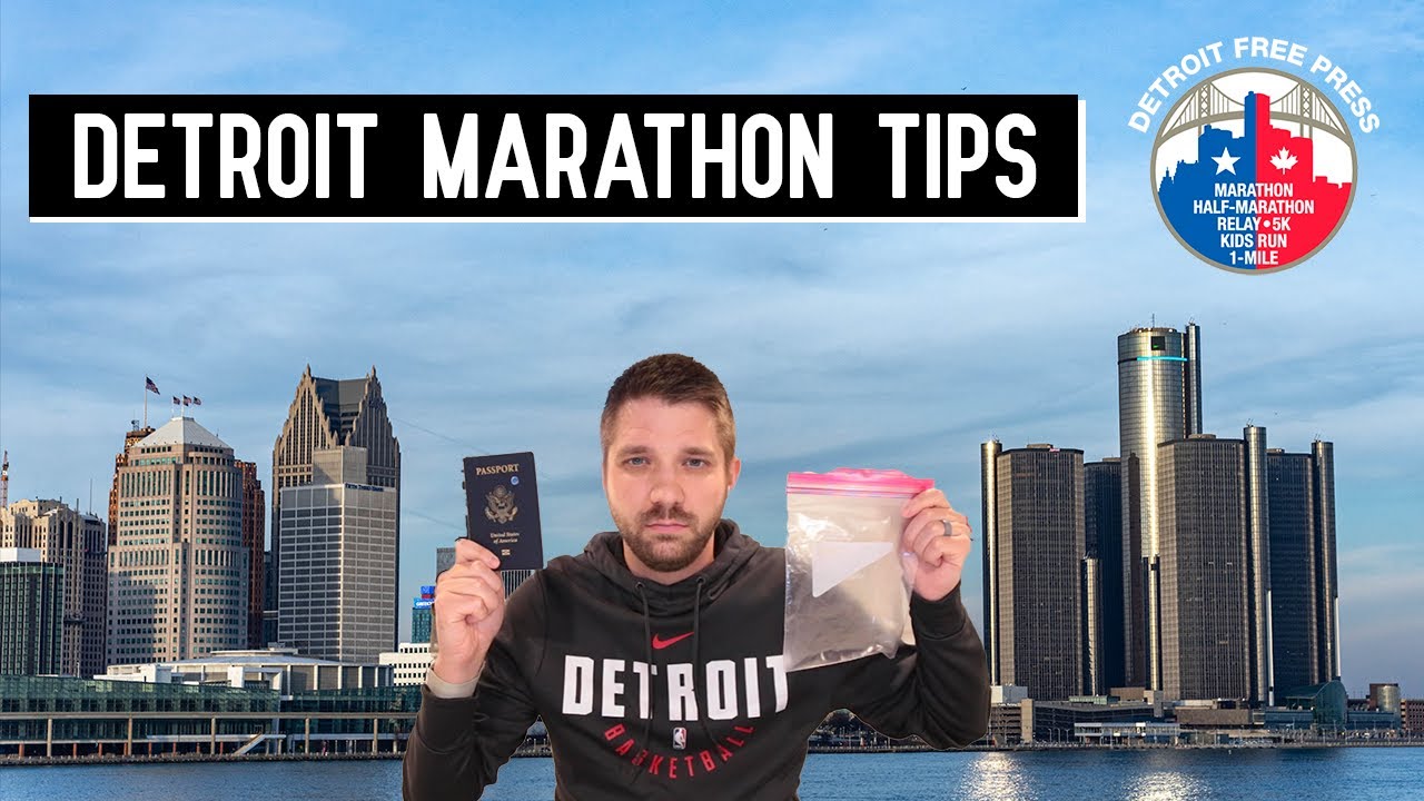 3 Detroit Free Press Marathon Tips