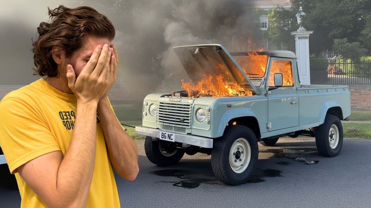 MY NEW LAND ROVER DEFENDER DIED...