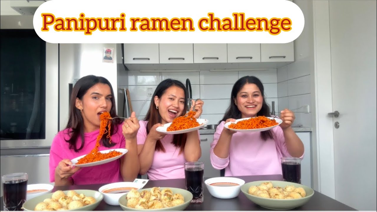 🔥 3 Jana vs Panipuri & Ramen Challenge | Kasle Jitla? 😱