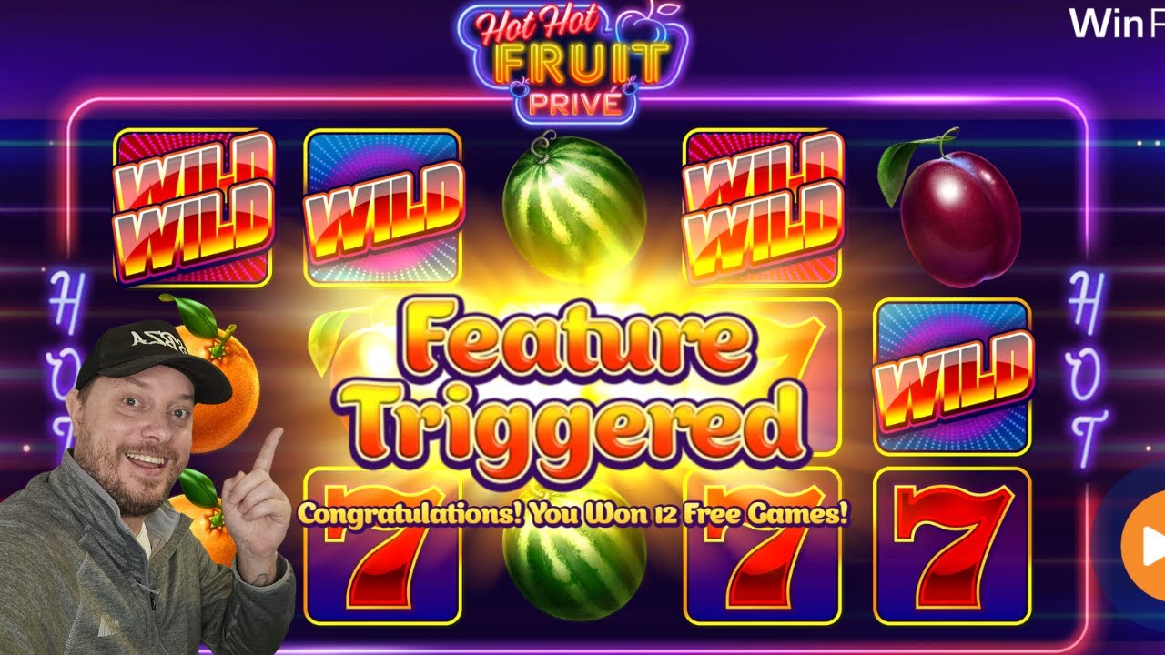 HOT HOT FRUIT PRIVE | 12 FREE GAMES FEATURE TRIGGERED!