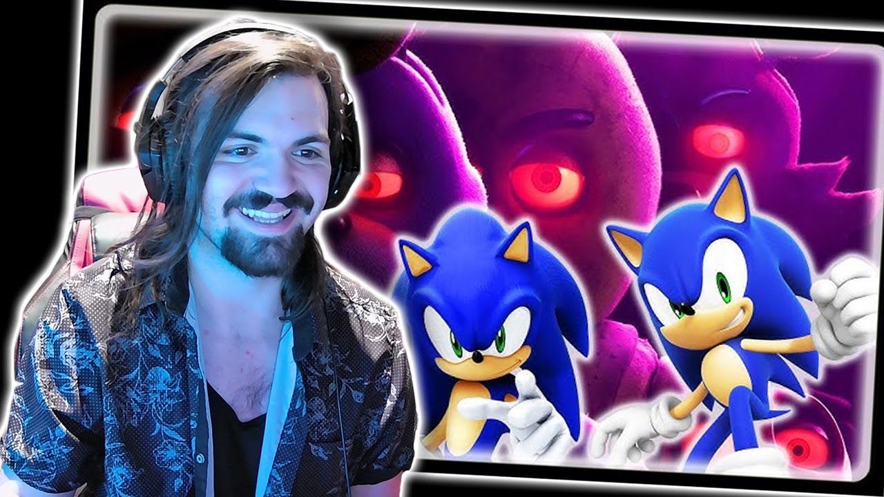 CAN SONIC EVER AGREE WITH HIMSELF?! - Sonic, Sonic, and Sonic Review the FNaF Movie Reaction