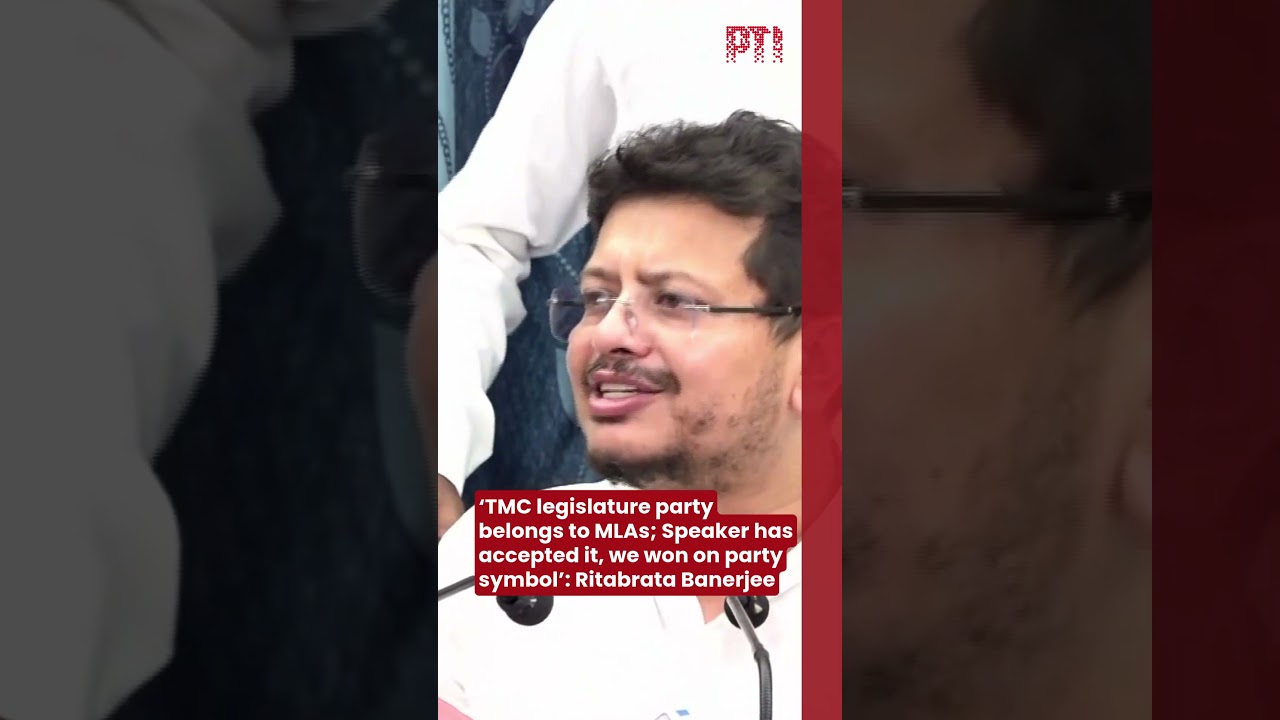 &lsquo;TMC legislature party belongs to MLAs; we won on party symbol&rsquo;: Ritabrata Banerjee