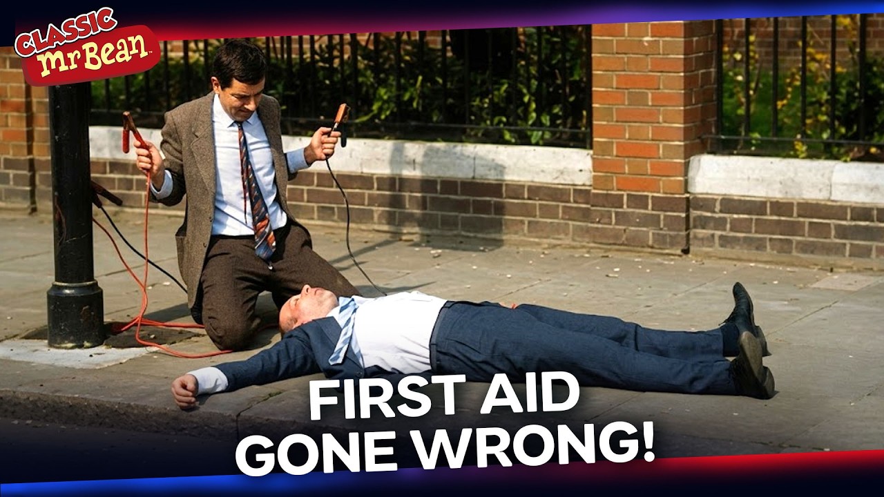 How NOT to Give First Aid | Classic Mr Bean