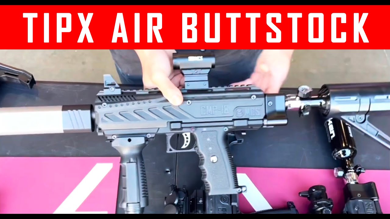 Gen2 Tippmann TIPX  CMP-18 Air Tank Buttstock Adapter #MCS