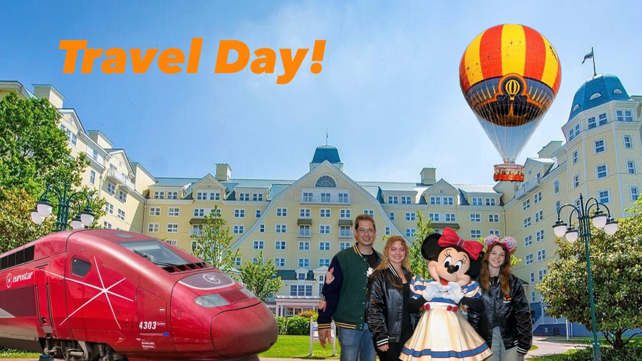 From the Netherlands to Disneyland Paris! 🇳🇱🚆 The Journey Begins