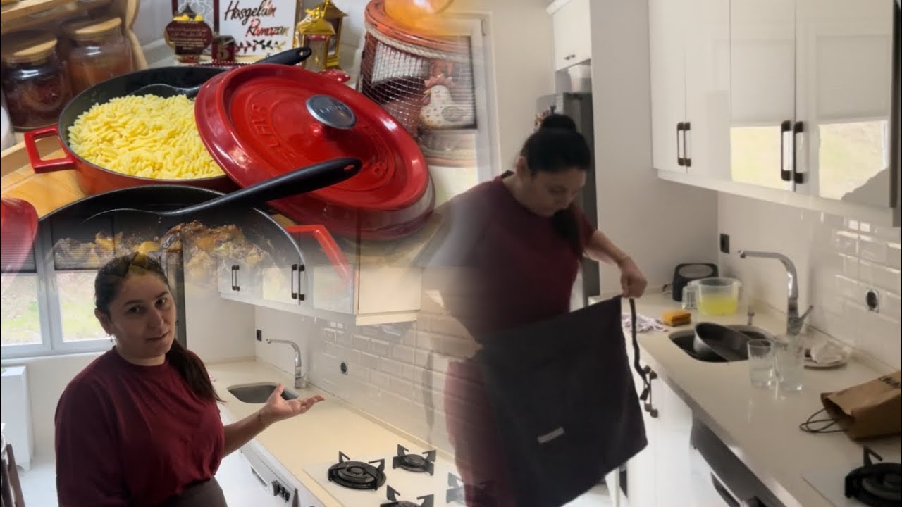 SABAHA KALAN DAĞINIK MUTFAK… İFTARA NELER PİŞTİ? 🌙🍆