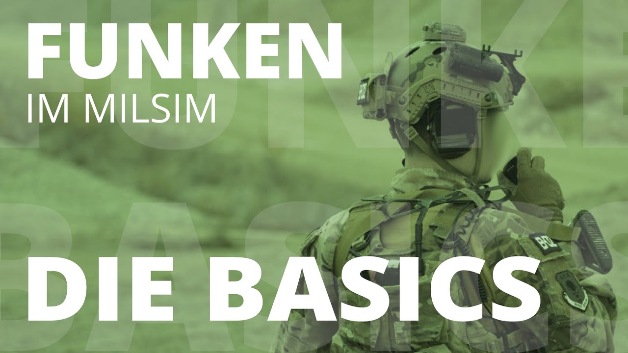FUNKEN IM MILSIM - Die Basics [German] - Airsoft Funk Tutorial