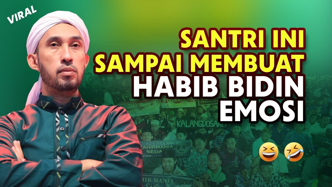 SANTRI YOGYAKARTA INI BUAT HABIB BIDIN EMOSI #habibbidin #santri #yogyakarta #azzahir 