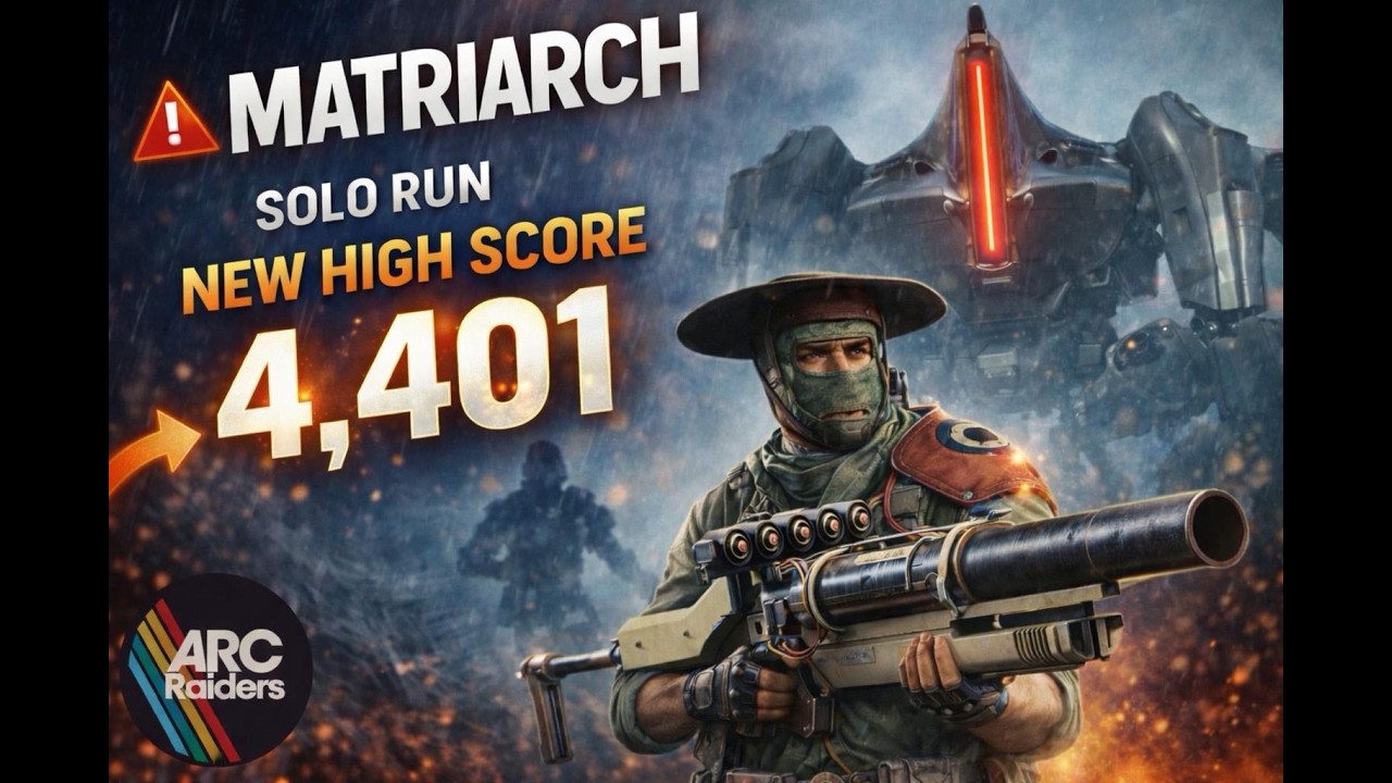 Arc Raiders Weekly Trials SOLO Matriarch New High Score