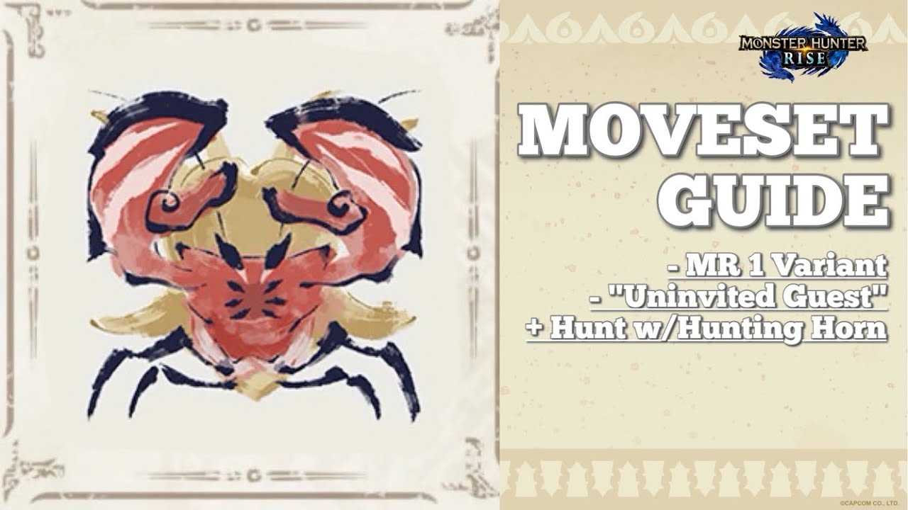 Daimyo Hermitaur: Complete Moveset Guide (MHRise - Sunbreak)