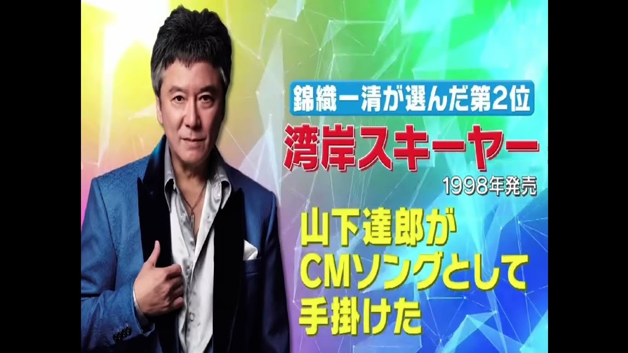 錦織一清が 選ぶ少年隊の曲BEST3