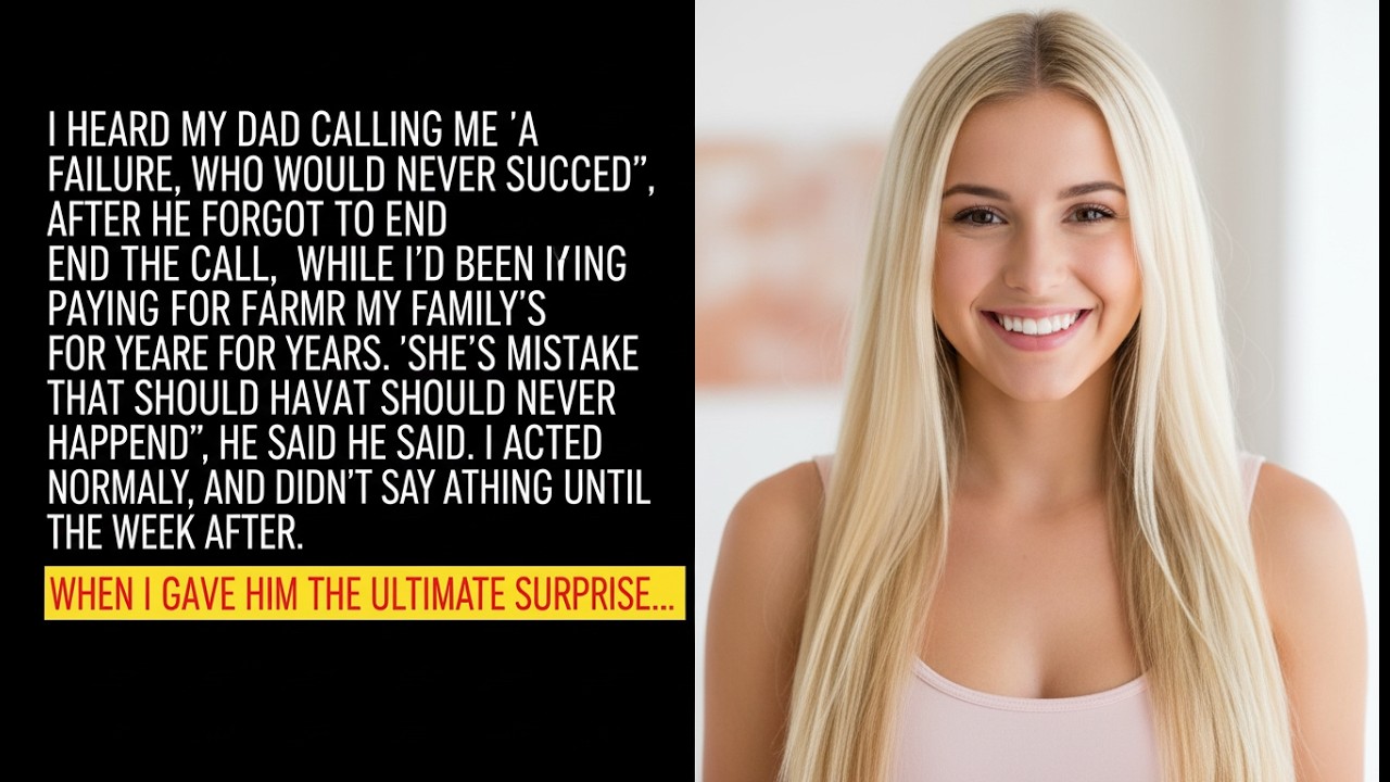 Dad Called Me “A Failure Who Would Never Succeed” — So I Gave Them the Ultimate Surprise