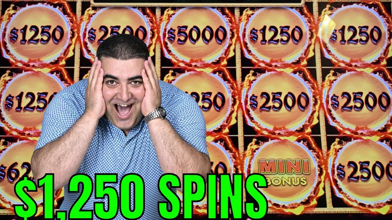 $1,250 Max Bet DRAGON LINK That Made the Whole Casino STOP & WATCH