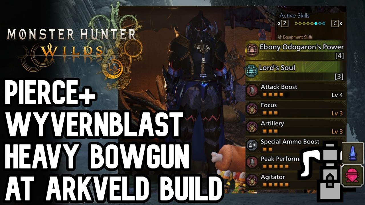 Monster Hunter Wilds | My Personal Build for AT Arkveld | モンスターハンターワイルズ