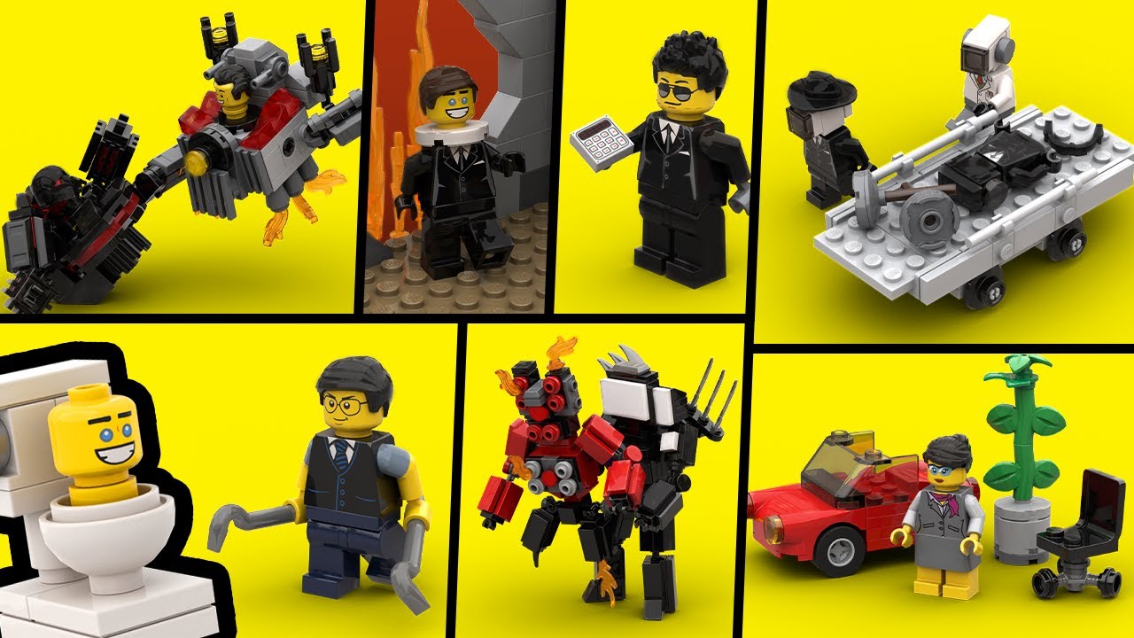 LEGO skibidi toilet - season 25 SECRET SCENES