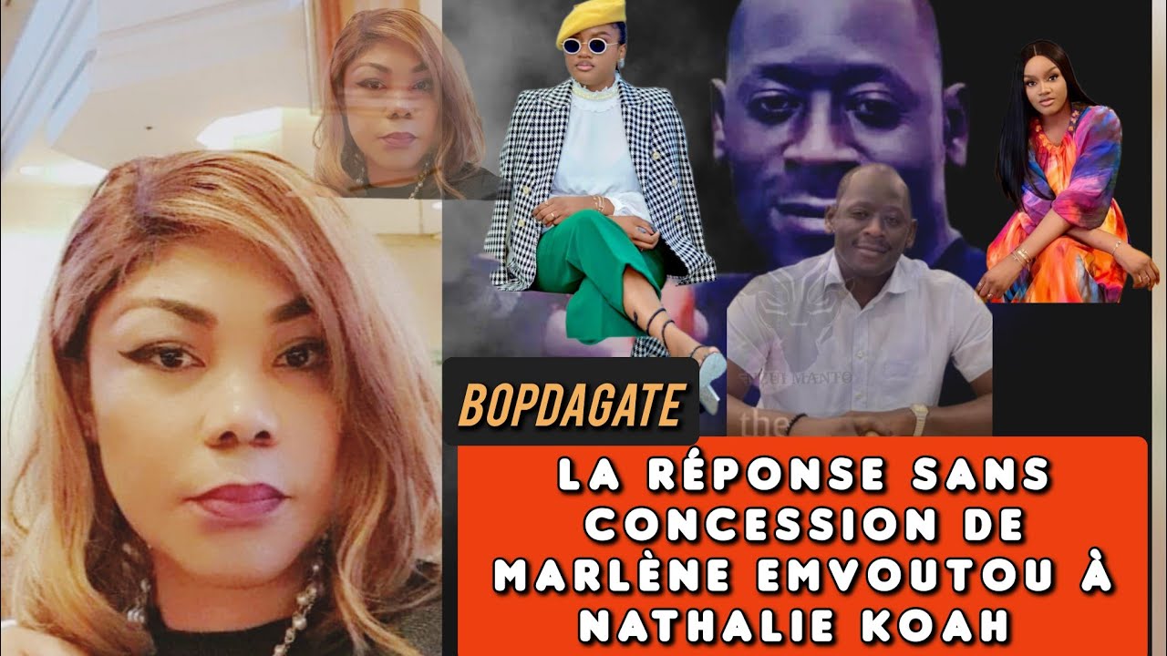 Marlène Emvoutou recadre Nathalie Koah sur sa dernière sortie sur l'affaire Bopda ~LRD237