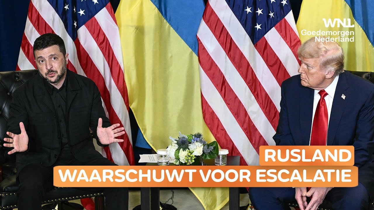 Zelenski in Amerika voor Tomahawk-raketten, Rusland waarschuwt voor escalatie
