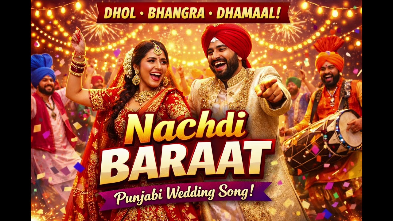 Nachdi barat / Punjabi wedding song 2026/ official song ❤️🫶
