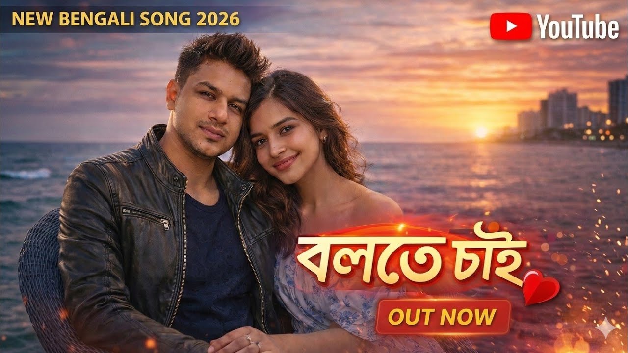 Bolte Chai | New Bengali Romantic Song 2026 | Official Music Video | Love Song | Songs💕