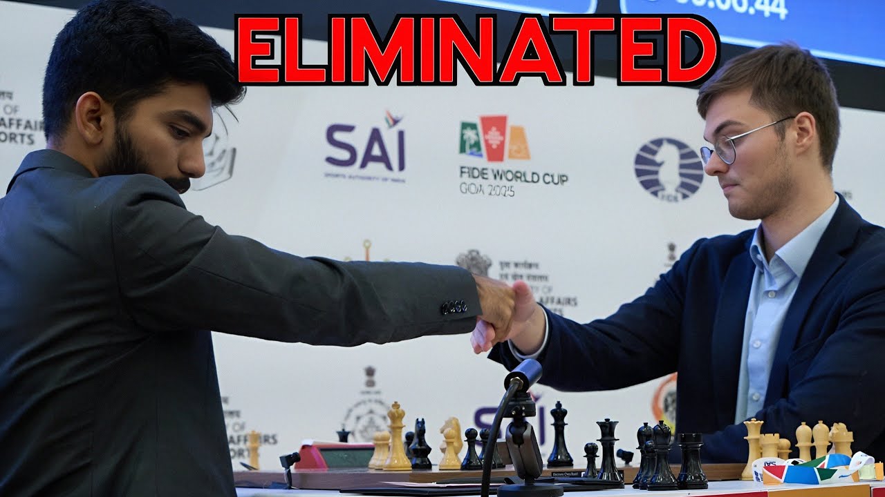 World Champion Gukesh KNOCKED-OUT by German No.4 | FIDE World Cup 2025