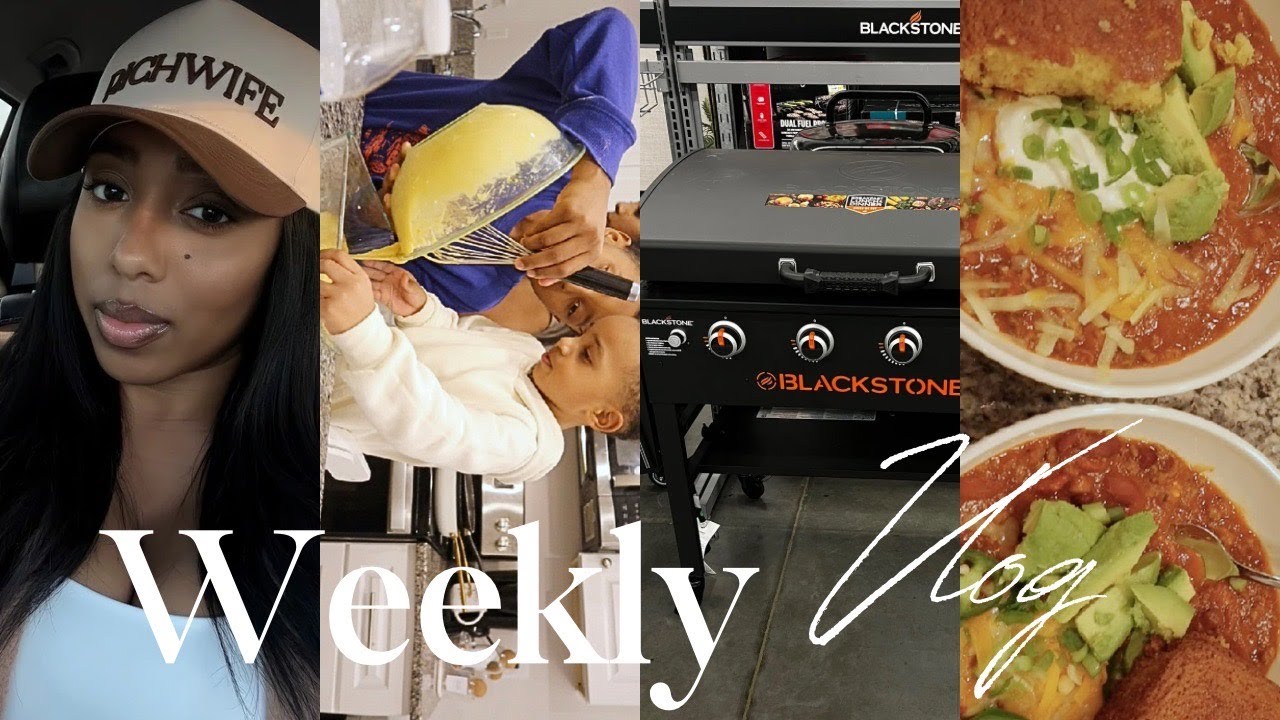 Weekly Vlog:Quick wash Day | We bought a Blackstone! | Kids cooking vlog | Being in alignment + more