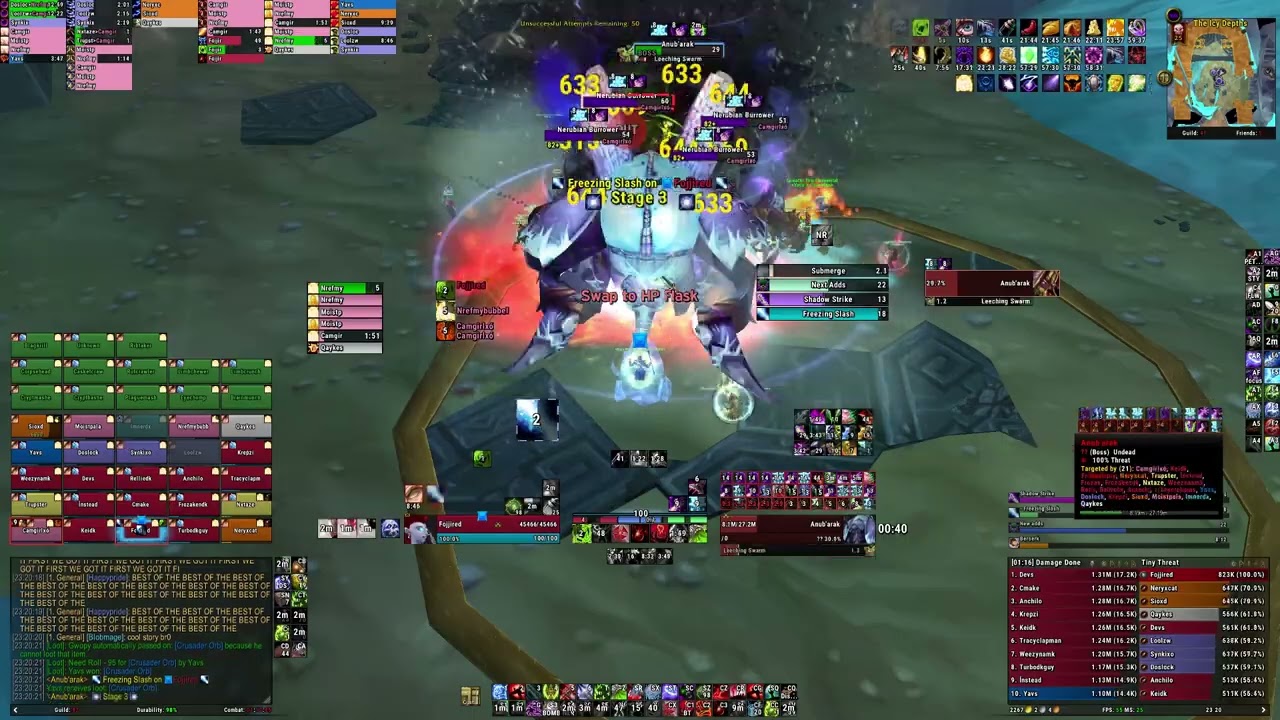 Numen vs Anub'arak TOGC 25 HC - Skipping Submerge Phase