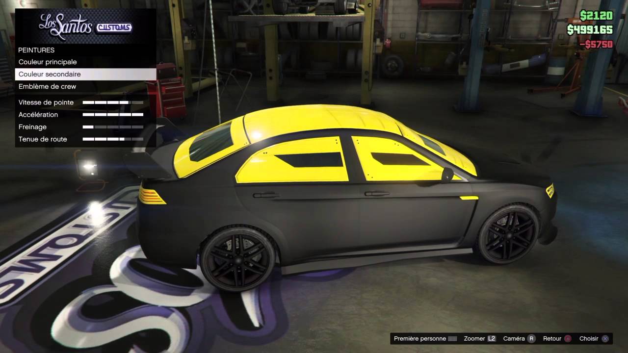 Gta 5 : Customisation de la kuruma ( blindée )