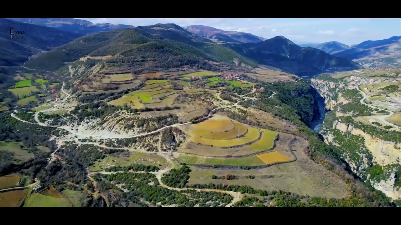 Kanionet e Lumit të Osumit - 4K Albania 🇦🇱 (Lumi Osumit është 161 km i gjatë)