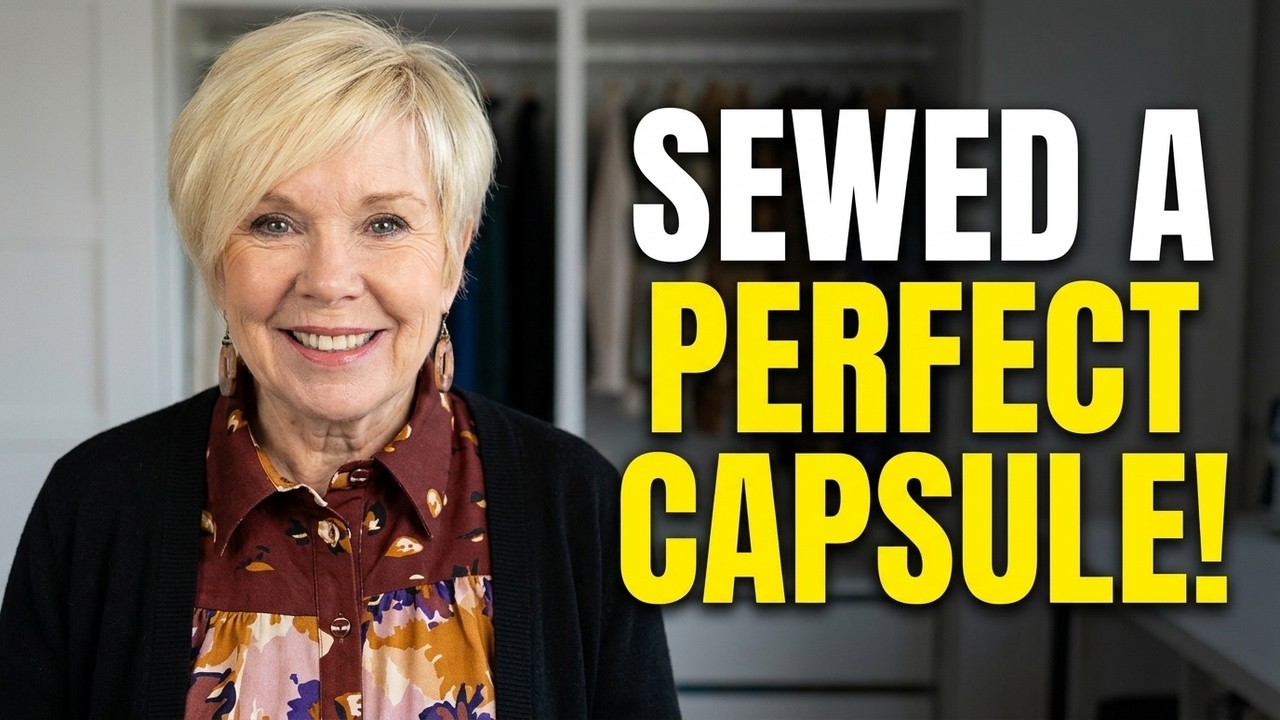 Sewing a Real Winter Capsule Wardrobe | 3 Garments, Endless Outfits