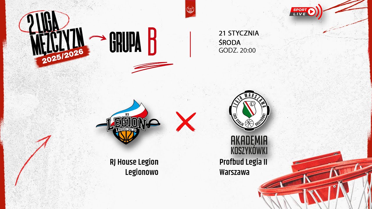 RJ House Legion Legionowo - Profbud Legia II Warszawa (2 LM)