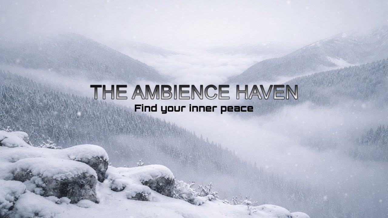 5 Hours Cozy Snow Ambience ❄️ | Relax, Study, Sleep
