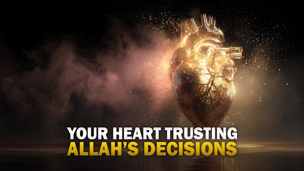 MAKING YOUR HEART FULLY TRUST ALLAH’S DECISIONS