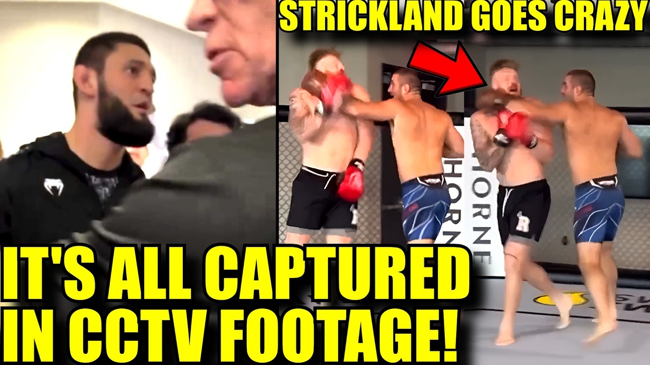 Khamzat Chimaev ACCUSED of KICKING AMERICAN FAN ON THE CHEST,Strickland spars NFL Star Maxx Crosby
