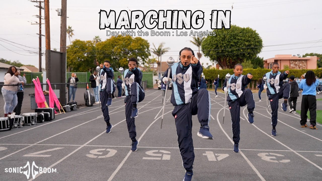 Marching in | Jackson State University (A Day With The Boom Los Angeles)