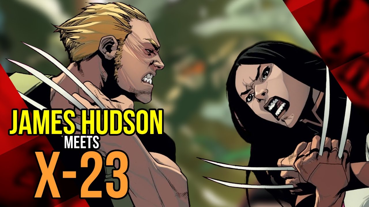 X-23 Meets James Hudson Jr