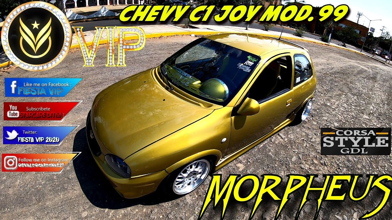 CHEVY C1 JOY MOD.99 MODIFICADO Y PERSONALIZADO CONOCIDO COMO  MORPHEUS NO TE PIERDAS EL VIDEO