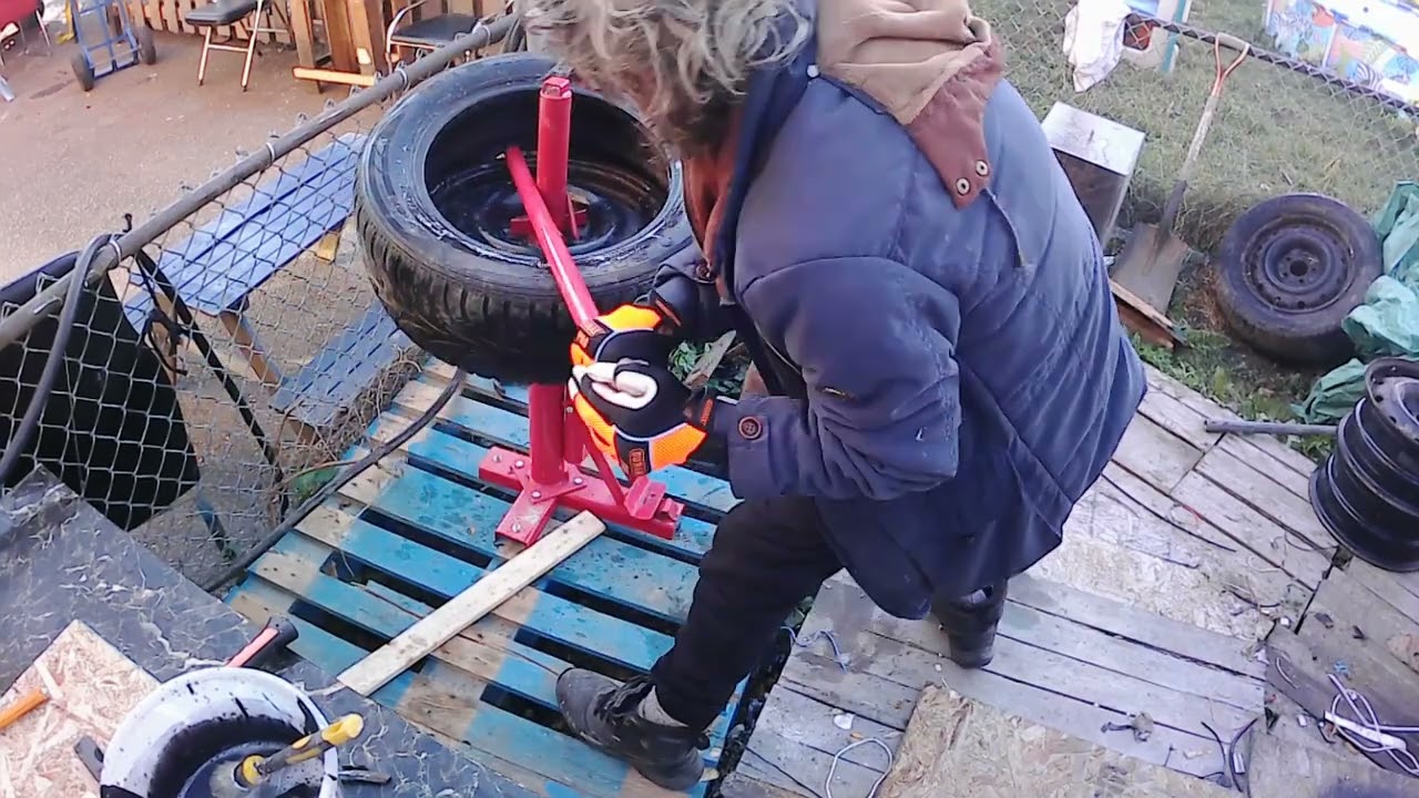 $70 Tire Changer From Princess Auto Review And Modification