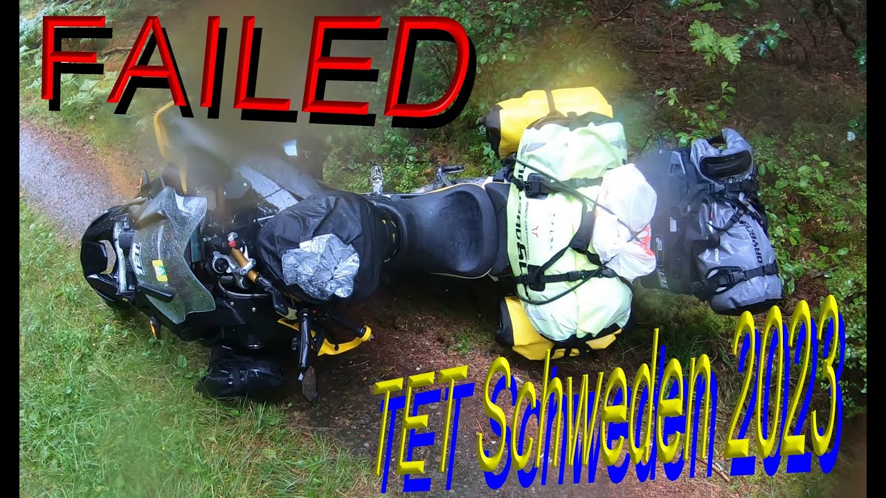 Schweden TET Motorrad Motobike Failed 2023 4k
