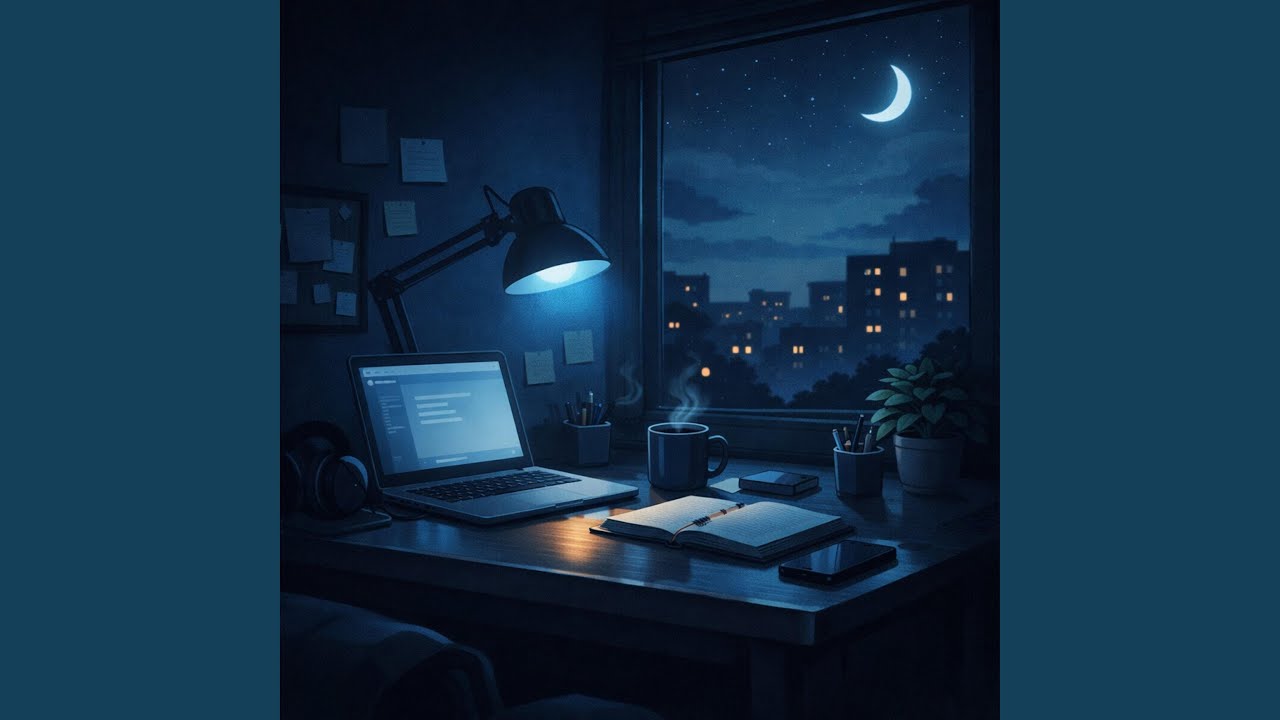 Late Night Desk Focus