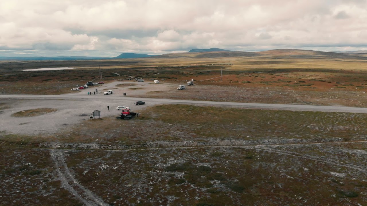 View from a mountain - Flatruet