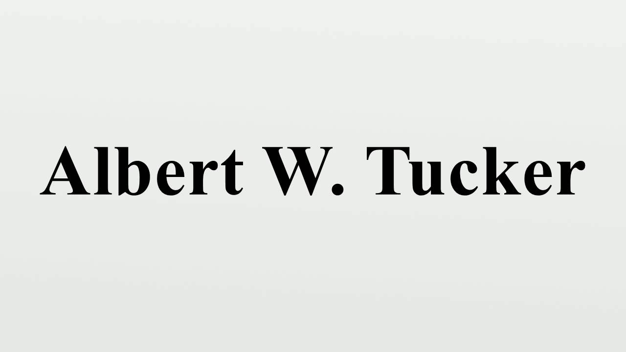 Albert W. Tucker